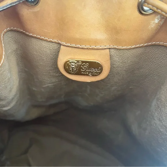 Rehab Bag Vintage Gucci Micro GG Supreme Sherry Line Bucket Bag - Picture 8 of 15